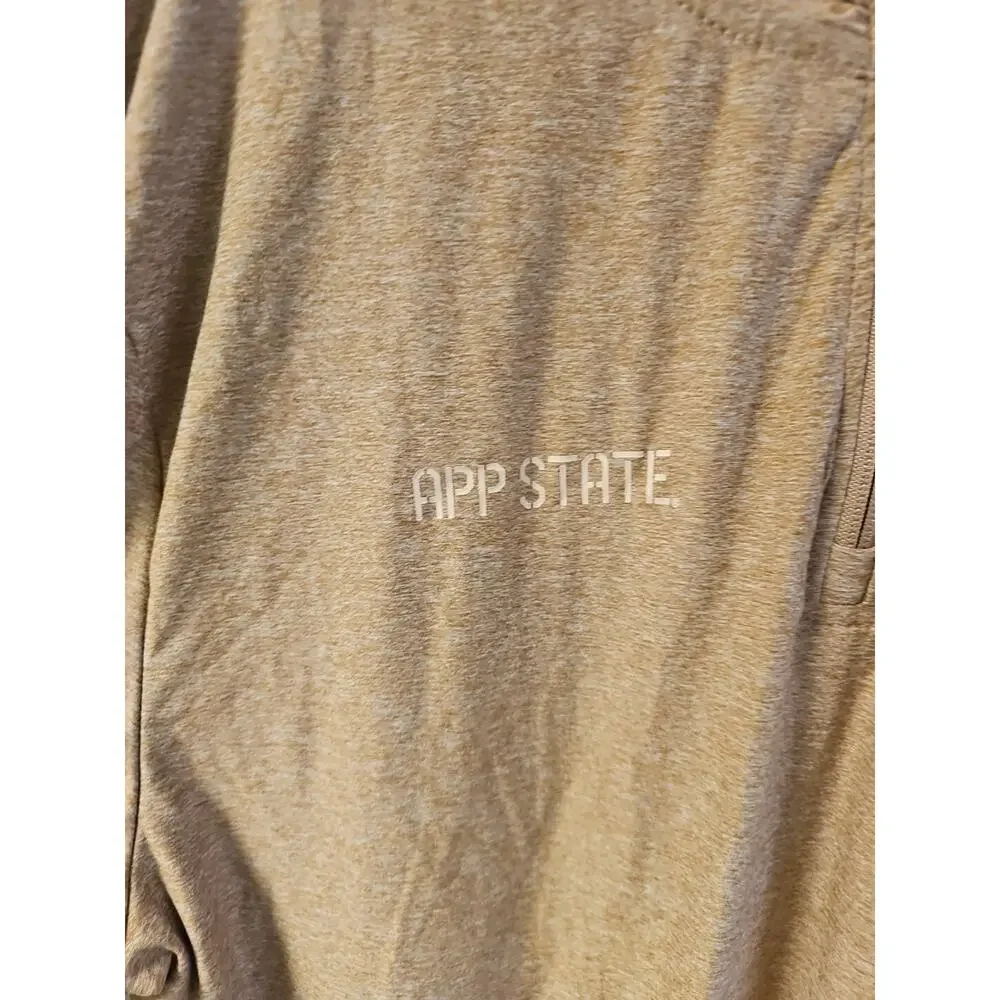 App State Mountaineers 1/4 Zip Pullover Mens L Colosseum Operation Hat Trick - Picture 4 of 13